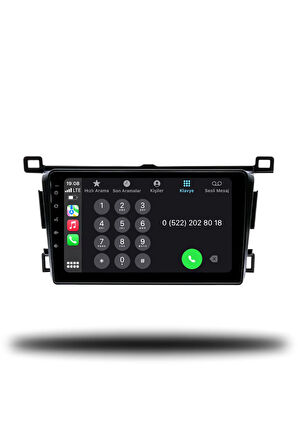 Rav4 2013-2018 Uyumlu Android Multimedya   CarPlay + 2gb RAM + 32gb Hafıza