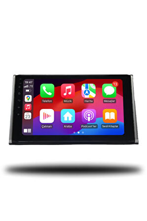 Toyota Rav4 2019-2022 Uyumlu Android Multimedya + CarPlay + 6gb ram + 128gb Hafıza