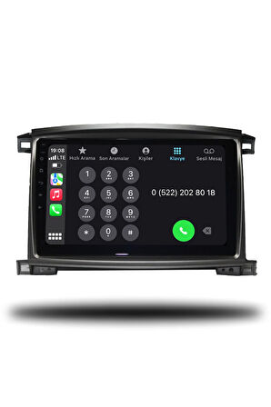 Land Cruiser 2003-2007 Uyumlu Android Multimedya + Carplay + 2gb RAM + 32gb Hafıza