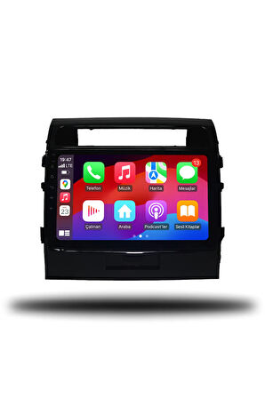 Toyota Land Cruiser 2011-2015 Uyumlu Android Multimedya + CarPlay + 2gb RAM + 32gb Hafıza