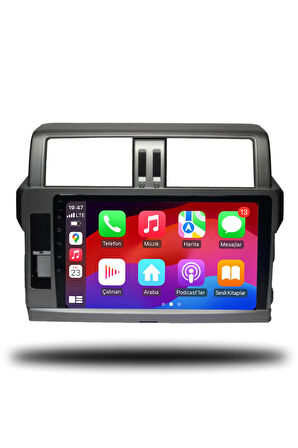 Toyota Prado 2011-2016 Uyumlu Android Multimedya + CarPlay + 2gb RAM + 32gb Hafıza