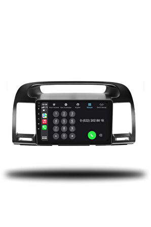 Toyota Camry 2003-2006 Uyumlu Android Multimedya + CarPlay + 6gb ram + 128gb Hafıza