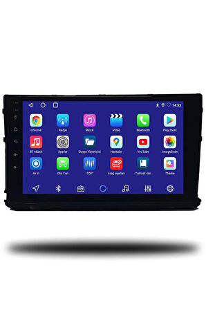 Volkswagen Crafter 2018-2022 Android Multimedya  + CarPlay + Android Auto + 4GB RAM + 64GB Hafıza