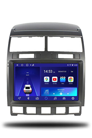 Volkswagen Touareg 2003-2010 Uyumlu Android Multimedya + CarPlay + Android Auto+4GB RAM +64GB Hafıza