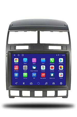 Volkswagen Touareg 2003-2010 Uyumlu Android Multimedya + CarPlay + Android Auto+4GB RAM +64GB Hafıza