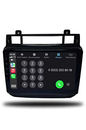 Volkswagen Touareg 2010-2020 Uyumlu Multimedya Carplay Android Auto 4gb Ram 64gb Hafıza