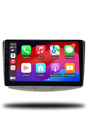 Volkswagen Passat B6 B7 2007-2010 Android Multimedya + CarPlay + 4GB RAM + 64GB Hafıza Uyumlu