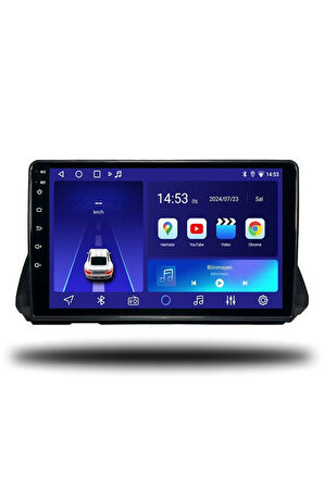Renault Taliant 2021-2024 Android Multimedya + CarPlay + Android Auto + 4GB RAM + 64GB Hafıza