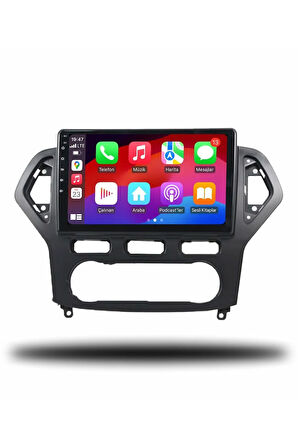 Ford Mondeo 2011-2014 Uyumlu  Android Multimedya + CarPlay + 6gb ram + 128gb Hafıza