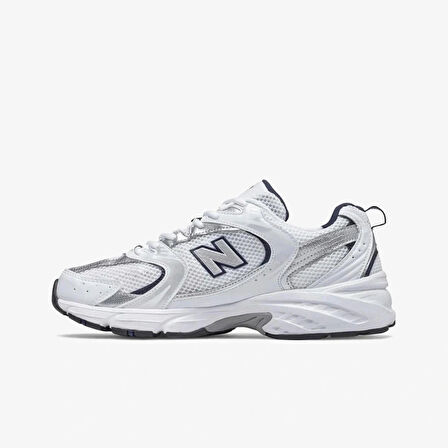 New Balance 530 White Silver Navy