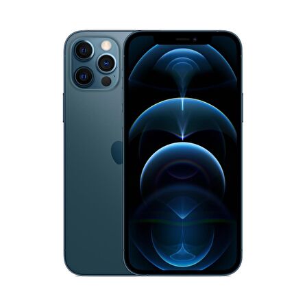 iPhone 12 Pro Max 256GB Pasifik Mavisi - Yenilenmiş - Yenilio Yenilisi - A Kalite