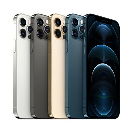 iPhone 12 Pro Max 256GB Pasifik Mavisi - Yenilenmiş - Yenilio Yenilisi - A Kalite