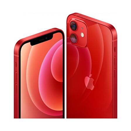 iPhone 12 64GB (PRODUCT)RED - Yenilenmiş - Yenilio Yenilisi - A Kalite