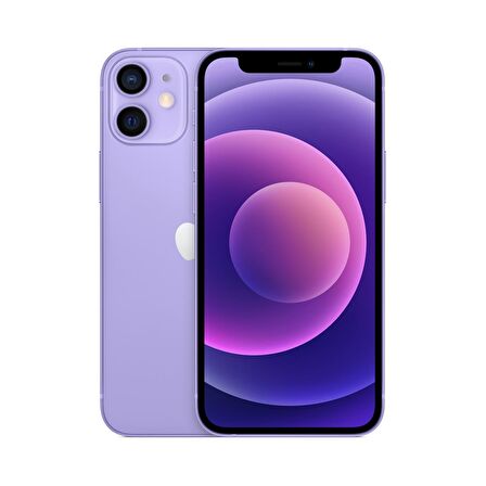 iPhone 12 Mini 64GB Mor - Yenilenmiş - Yenilio Yenilisi - A Kalite
