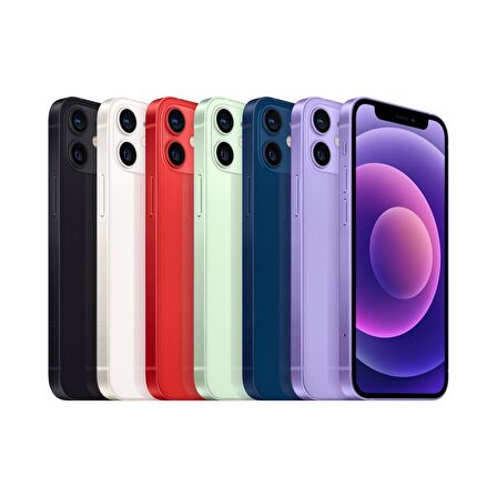 iPhone 12 Mini 64GB Mor - Yenilenmiş - Yenilio Yenilisi - A Kalite