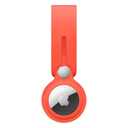 Apple AirTag Kayış Elektrik Turuncusu-AP.MK0X3ZM.A