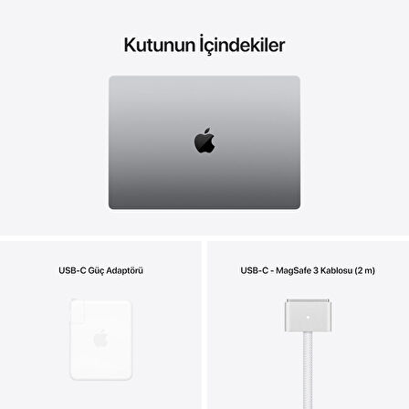 MacBook Pro 16 inç Apple M1 Max chip with 10 core CPU and 32 core GPU. 1TB SSD - Space Grey - MK1A3TU/A