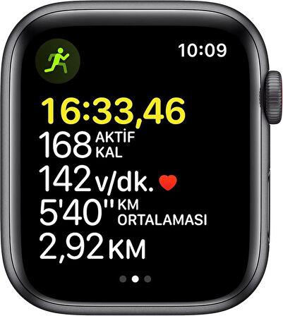 Apple Watch SE GPS + Cellular 40mm Uzay Grisi Alüminyum Kasa ve Spor Kordon Akıllı Saat (Apple Türkiye Garantili)
