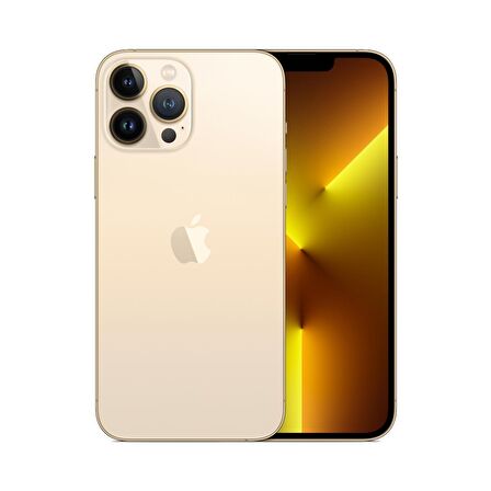 iPhone 13 Pro Max 128GB Altın - Yenilenmiş - Yenilio Yenilisi - A Kalite