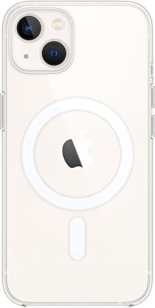 Apple MagSafe özellikli Şeffaf Kılıf (iPhone 13) - Teşhir