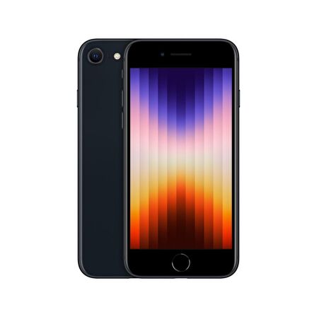 Apple iPhone SE 2022 Siyah 64 GB 4 GB Ram Akıllı Telefon  (Apple Türkiye Garantili)