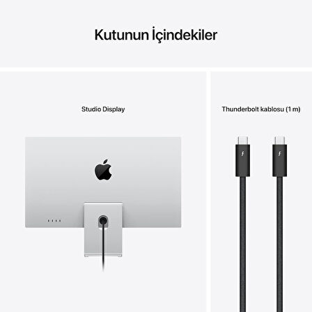 Apple Studio Display Standart Cam MK0U3TU/A 27" 5K Monitör