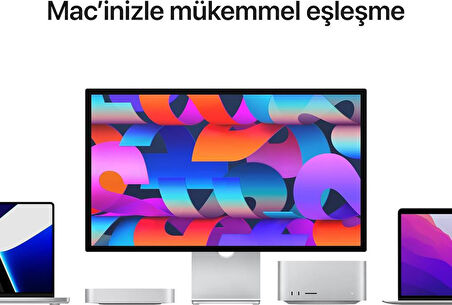 Apple Studio Display Standart Cam MK0U3TU/A 27" 5K Monitör