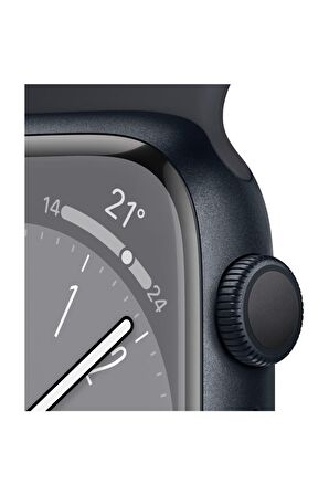 Apple Watch Series 8 MNP13TU/A Siyah Akıllı Saat