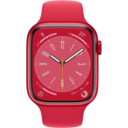 Apple Watch Series 8 MNP43TU/A Kırmızı Akıllı Saat Teşhir