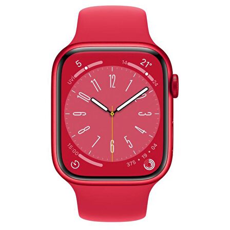 Apple Watch Series 8 MNP43TU/A Kırmızı Akıllı Saat
