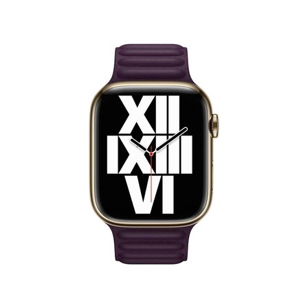 Apple Watch 41 mm Leather Link M/L (MP823ZM/A) - Kestane