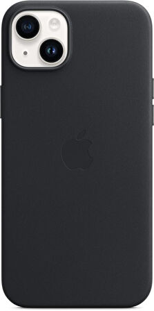 iPhone 14 Plus MagSafe Özellikli Deri Kılıf Mürekkep Moru MPPC3ZM/A