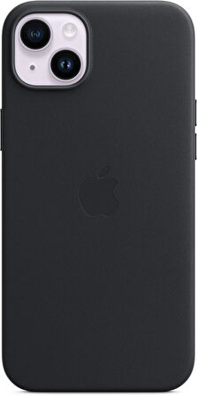 iPhone 14 Plus MagSafe Özellikli Deri Kılıf Mürekkep Moru MPPC3ZM/A