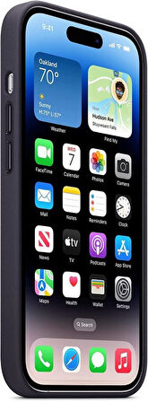 Apple iPhone 14 MagSafe Özellikli Deri Kılıf Mürekkep Moru MPP63ZM/A Outlet