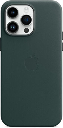 Apple iPhone 14 Pro Max MagSafe Özellikli Deri Kılıf Orman Yeşili MPPN3ZM/A Teşhir