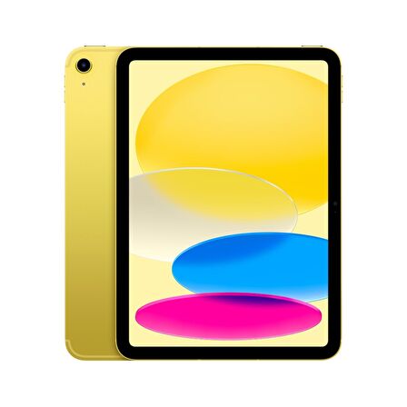 Apple iPad 10.9 inç (10. Nesil) Wi-Fi + Cellular 256GB MQ6V3TU/A - Sarı