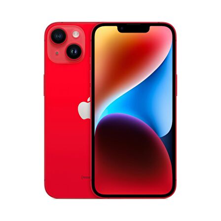 iPhone 14 128GB (PRODUCT)RED - Yenilenmiş - Yenilio Yenilisi - A Kalite