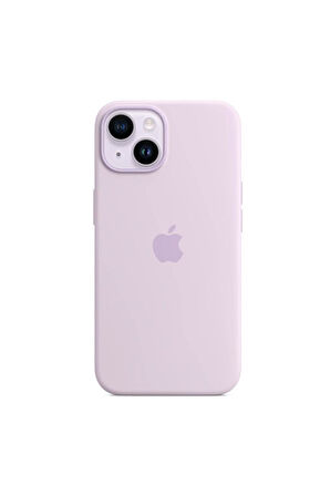Apple iPhone 14 MagSafe Özellikli Silikon Kılıf Leylak MPRY3ZM/A Outlet