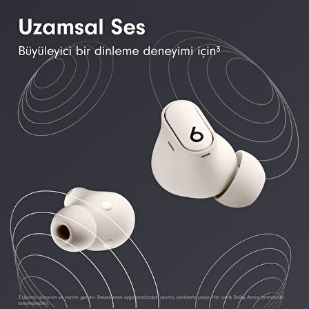 Beats Studio Buds Plus TWS Krem Kulak İçi Bluetooth Kulaklık Teşhir
