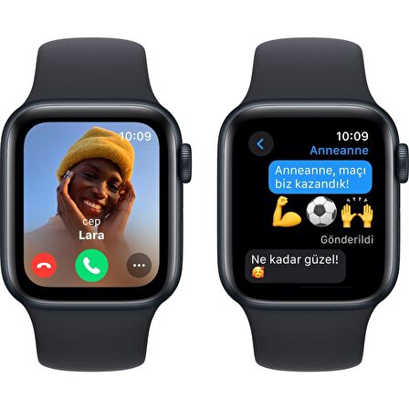 Apple Watch SE 2 MR9Y3TU/A Siyah Akıllı Saat