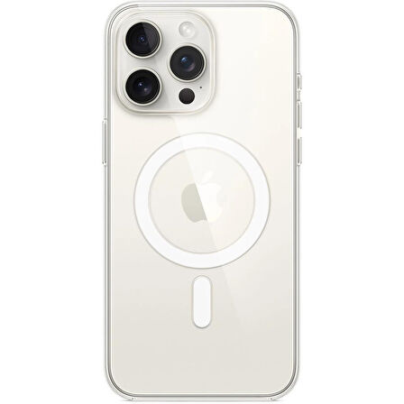 iPhone 15 Pro Max MagSafe Özellikli Şeffaf Kılıf MT233ZM/A Teşhir