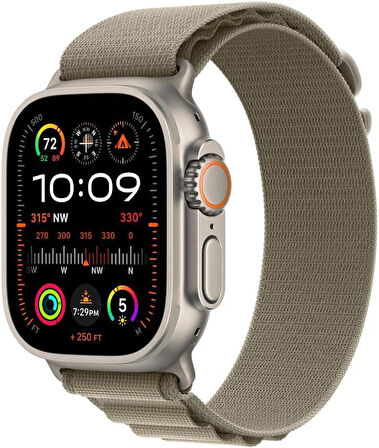 Apple Watch Band - Alpine Loop - 49 mm - Indigo - Büyük Boy - Teşhir