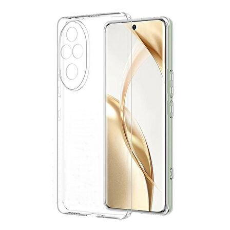 Gpack Honor 200 Pro uyumlu Kılıf Süper Silikon Kamera Korumalı Şeffaf