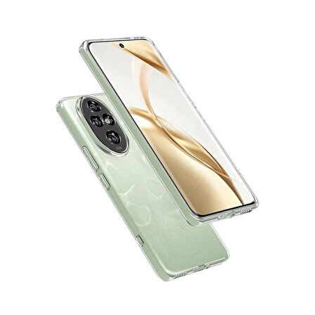 Gpack Honor 200 Pro uyumlu Kılıf Süper Silikon Kamera Korumalı Şeffaf