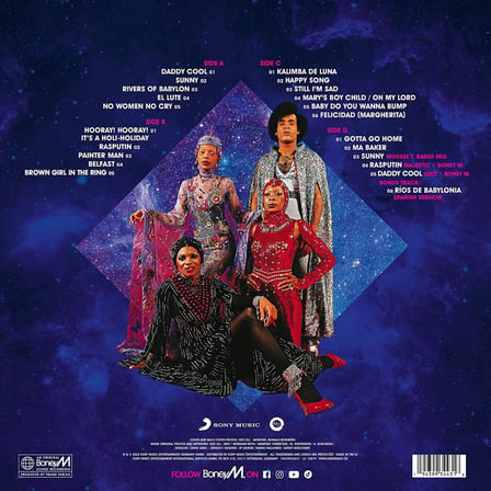 Boney M - The Magic Of Boney M. (Magenta / Blue  Transparent Vinyl) (2 Plak)