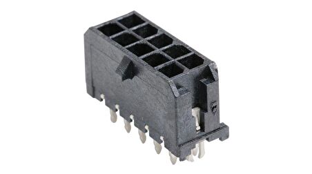 10 Pin Micro Fit 3.0 mm Konnektör Kart Tipi 180 derece