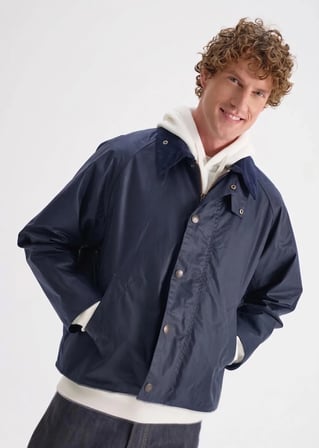 Utility Yağlı Ceket Navy Lacivert / Utility  Wax Jacket Navy