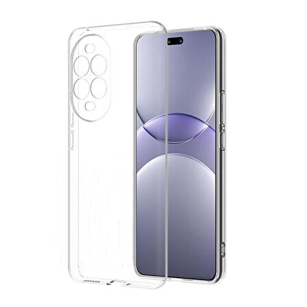 Gpack Huawei Nova 13 Pro uyumlu Kılıf Süper Silikon Kamera Korumalı Şeffaf