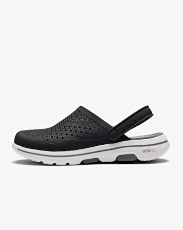 Skechers Go Walk 5 Foamies - Astonished  Erkek Siyah Terlik 243002 Bkgy