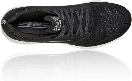 Skechers 55224EWW-BKW Go Run Ride 8 Erkek Koşu Yürüyüş Antrenman Siyah Spor Ayakkabı